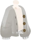 ぬくぬくグレーカーディガン