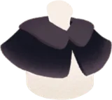 黒い着物ケープ