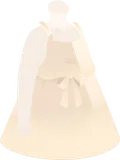コットンエプロン