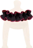 オフショルダーフリルアクセ