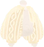かぎ編みのカーディガン