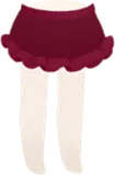バティスリーのカフェエプロン