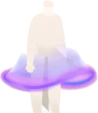 ホログラムオーバースカート