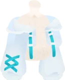 クロスリボンブルゾン・白