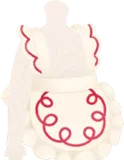 ダイナーのエプロン