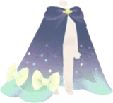 魔法使いのリボンマント