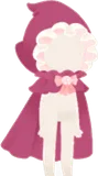 お菓子の魔女のフリルマント