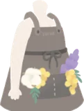 汚れが気にならないエプロン