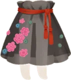 シースルーオーバースカート