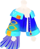 鮮やかフィッシュアウター・青