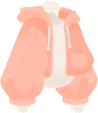 カジュアル春色バーカー