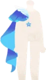 皇女の肩マント
