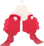 緋鯉の袖飾り