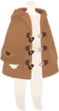 学生シンプルダッフルコート