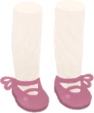 秘密のドールピンクパンプス