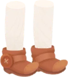 ほっこりとんがりブーツ