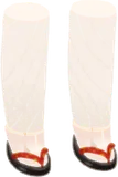 ちりめん鼻緒の草履