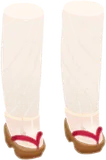 低めのシンプルな下駄