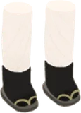 黒い草履