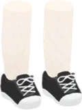 白黒スニーカー