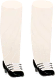 黒のつやつやハイヒール