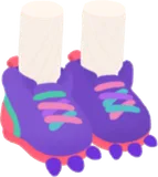 トキシックパープルシューズ