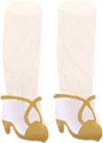 金のくちばしブーツ