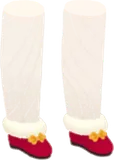 春節の紅靴