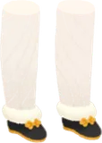 春節の黒靴