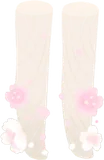 淡く咲く桜シューズ