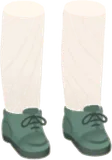 珍しい色のブーツ