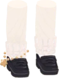 スクエアトゥローファー