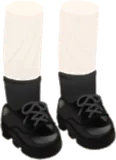 MODEブラックシューズ