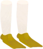 ダイバーの足ひれ