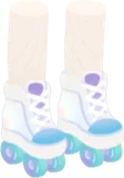 編み上げローラースケート