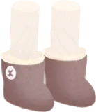 もこもこルームブーツ