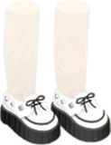 厚底ロックシューズ