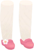 苺色のローファー