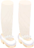 パールストラップパンプス