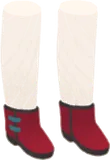 レザーアンクルブーツ