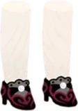 ベルベットハートシューズ