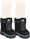 編み上げベルトブーツ