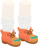 探検家の靴