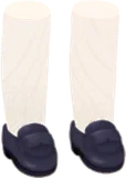 スクールローファー・ブラック