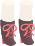 ドラムメジャーのロングブーツ