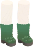 水苔のようなブーツ