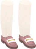 お祝いのブラウンシューズ