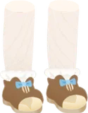 相棒のモチーフシューズ