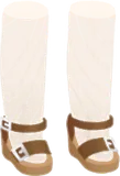 レザーストラップサンダル