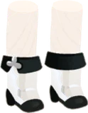 研究員のモノクロブーツ